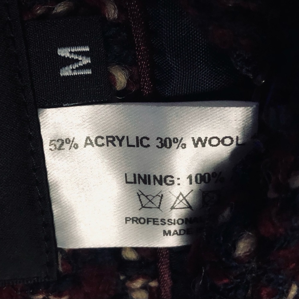 NWT Helene Berman London X Anthropologie Wool Blend Size M (srp $289) - Picture 11 of 12